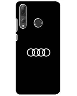 Чехол для Huawei P Smart Plus 2019 с картинкой «Audi White Logo» Чехол для Huawei P Smart Plus 2019 с картинкой «Audi White Logo»