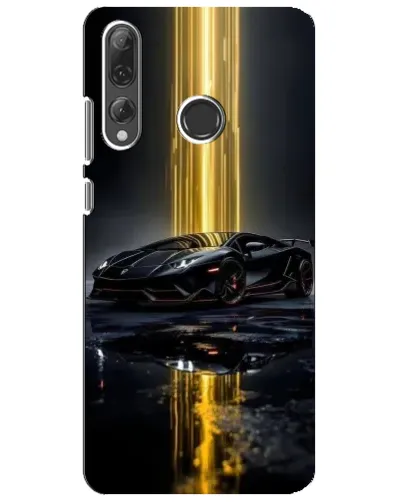 Чехол для Huawei P Smart Plus 2019 с картинкой «Ночной Lamborghini драйв» Чехол для Huawei P Smart Plus 2019 с картинкой «Ночной Lamborghini драйв»