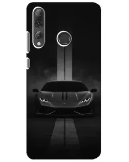 Чехол для Huawei P Smart Plus 2019 с картинкой «Lamborghini симметрия дорог» Чехол для Huawei P Smart Plus 2019 с картинкой «Lamborghini симметрия дорог»
