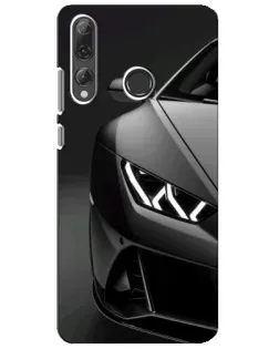 Чехол для Huawei P Smart Plus 2019 с картинкой «Lamborghini фары детализация» Чехол для Huawei P Smart Plus 2019 с картинкой «Lamborghini фары детализация»