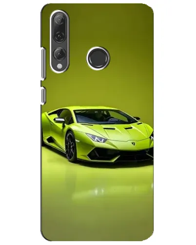 Чехол для Huawei P Smart Plus 2019 с картинкой «Салатовый Lamborghini Huracan» Чехол для Huawei P Smart Plus 2019 с картинкой «Салатовый Lamborghini Huracan»