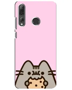 Чохол для Huawei P Smart Plus 2019 з картинкою «Pusheen та печиво» Чохол для Huawei P Smart Plus 2019 з картинкою «Pusheen та печиво»