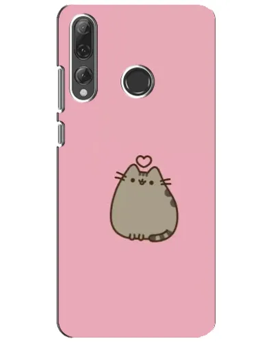 Чехол для Huawei P Smart Plus 2019 с картинкой «Pusheen сердце»