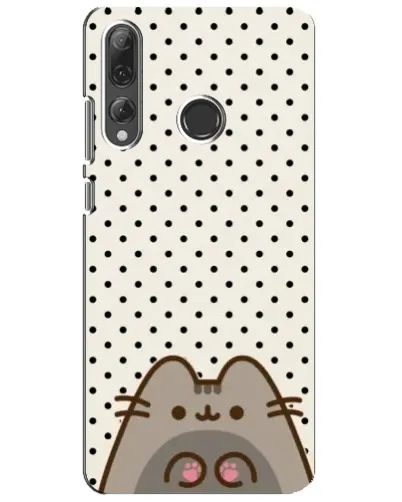 Чехол для Huawei P Smart Plus 2019 с картинкой «Пушин в горошек»