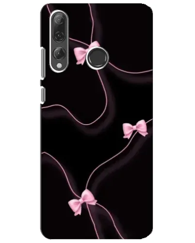 Чехол для Huawei P Smart Plus 2019 с картинкой «Розовые ленты»