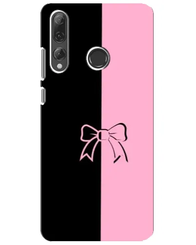 Чехол для Huawei P Smart Plus 2019 с картинкой «Половинки банта»