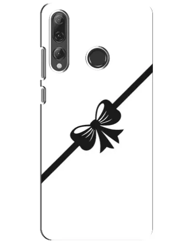 Чехол для Huawei P Smart Plus 2019 с картинкой «Диагональный бант»