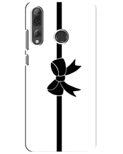 Чехол для Huawei P Smart Plus 2019 с картинкой «Вертикальный бант»