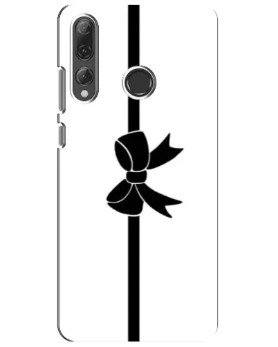 Чехол для Huawei P Smart Plus 2019 с картинкой «Вертикальный бант»
