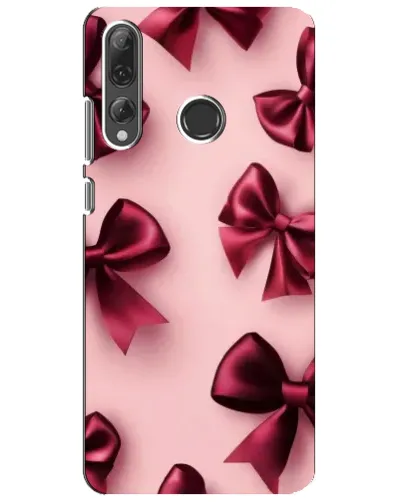 Чехол для Huawei P Smart Plus 2019 с картинкой «Бордовый атлас»