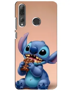Чехол для Huawei P Smart Plus 2019 с картинкой «Стич ест шоколад» Чехол для Huawei P Smart Plus 2019 с картинкой «Стич ест шоколад»