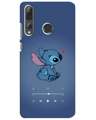 Чехол для Huawei P Smart Plus 2019 с картинкой «Музыкальный Stitch»