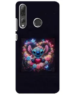 Чехол для Huawei P Smart Plus 2019 с картинкой «Stitch в цветах» Чехол для Huawei P Smart Plus 2019 с картинкой «Stitch в цветах»