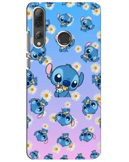 Чехол для Huawei P Smart Plus 2019 с картинкой «Паттерн со Стичем» Чехол для Huawei P Smart Plus 2019 с картинкой «Паттерн со Стичем»