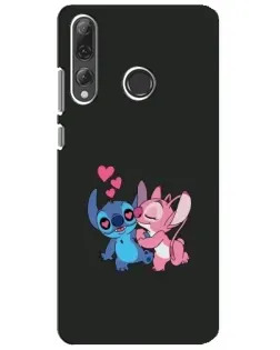 Чехол для Huawei P Smart Plus 2019 с картинкой «Анжел целует Стича» Чехол для Huawei P Smart Plus 2019 с картинкой «Анжел целует Стича»