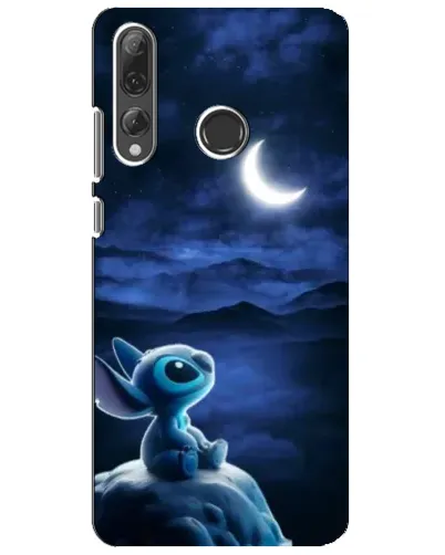 Чехол для Huawei P Smart Plus 2019 с картинкой «Лунная ночь Стича»