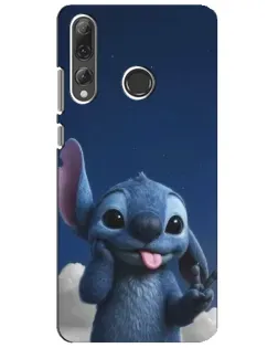 Чехол для Huawei P Smart Plus 2019 с картинкой «Стич в облаках» Чехол для Huawei P Smart Plus 2019 с картинкой «Стич в облаках»