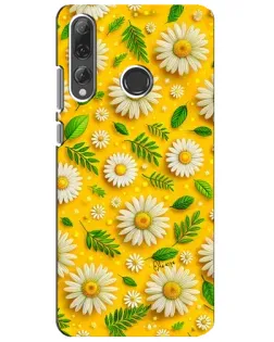 Чехол для Huawei P Smart Plus 2019 с картинкой «Ромашковое солнце»