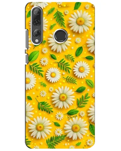 Чехол для Huawei P Smart Plus 2019 с картинкой «Ромашковое солнце»