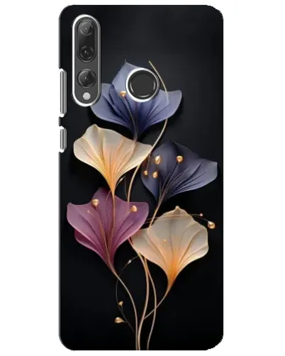 Чехол для Huawei P Smart Plus 2019 с картинкой «Лиловые цветы грации»