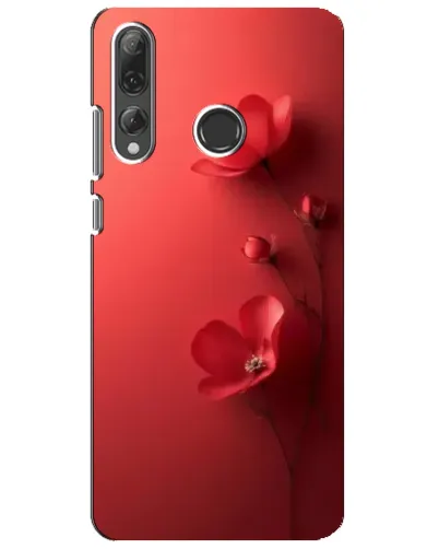 Чехол для Huawei P Smart Plus 2019 с картинкой «Маковые соцветия»