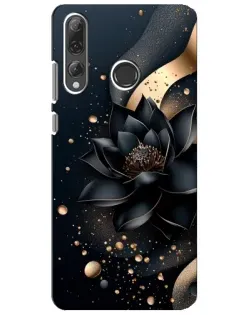 Чехол для Huawei P Smart Plus 2019 с картинкой «Черный лотос»