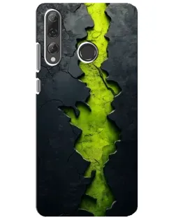 Чехол для Huawei P Smart Plus 2019 с картинкой «Салатовый разлом скалы» Чехол для Huawei P Smart Plus 2019 с картинкой «Салатовый разлом скалы»