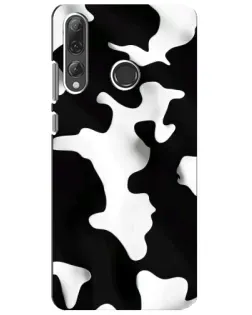 Чехол для Huawei P Smart Plus 2019 с картинкой «Черно-белое пятно»