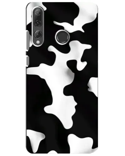 Чехол для Huawei P Smart Plus 2019 с картинкой «Черно-белое пятно»