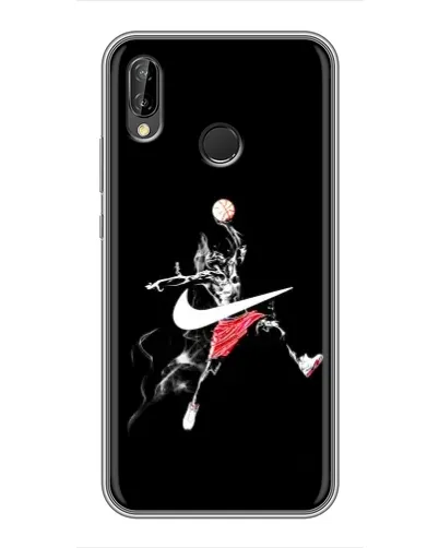 Чехол для Huawei P Smart Plus (Nova 3i, INE-LX1) с картинкой «Jordan Jumpman»