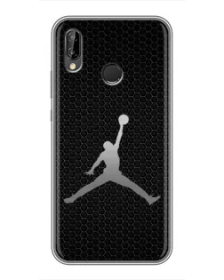 Чехол для Huawei P Smart Plus (Nova 3i, INE-LX1) с картинкой «Jordan Dark Carbon»