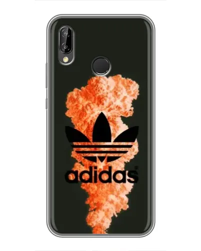 Чехол для Huawei P Smart Plus (Nova 3i, INE-LX1) с картинкой «Оранжевый дым Adidas» Чехол для Huawei P Smart Plus (Nova 3i, INE-LX1) с картинкой «Оранжевый дым Adidas»