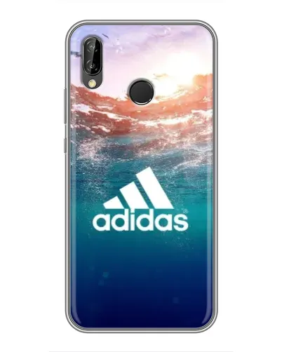 Чехол для Huawei P Smart Plus (Nova 3i, INE-LX1) с картинкой «Океанская глубина адидас» Чехол для Huawei P Smart Plus (Nova 3i, INE-LX1) с картинкой «Океанская глубина адидас»