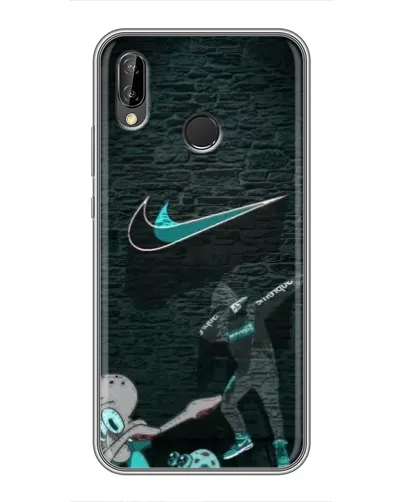 Чехол для Huawei P Smart Plus (Nova 3i, INE-LX1) с картинкой «Спортивный арт Nike»