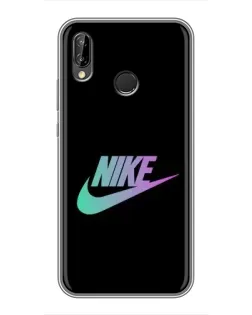 Чехол для Huawei P Smart Plus (Nova 3i, INE-LX1) с картинкой «Nike — городская ночь»