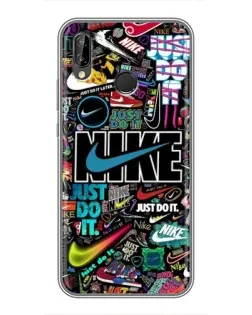 Чехол для Huawei P Smart Plus (Nova 3i, INE-LX1) с картинкой «Яркий коллаж Nike» Чехол для Huawei P Smart Plus (Nova 3i, INE-LX1) с картинкой «Яркий коллаж Nike»