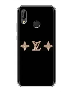 Чехол для Huawei P Smart Plus (Nova 3i, INE-LX1) с картинкой «Louis Vuitton — минимализм»