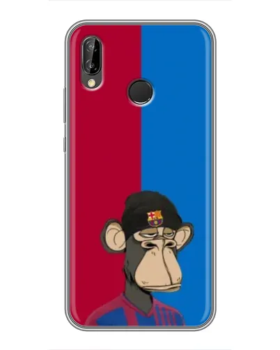 Чехол для Huawei P Smart Plus (Nova 3i, INE-LX1) с картинкой «Bored Ape — фанат Барсы» Чехол для Huawei P Smart Plus (Nova 3i, INE-LX1) с картинкой «Bored Ape — фанат Барсы»