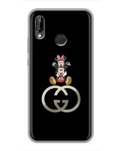 Чехол для Huawei P Smart Plus (Nova 3i, INE-LX1) с картинкой «Минни Маус на лого» Чехол для Huawei P Smart Plus (Nova 3i, INE-LX1) с картинкой «Минни Маус на лого»