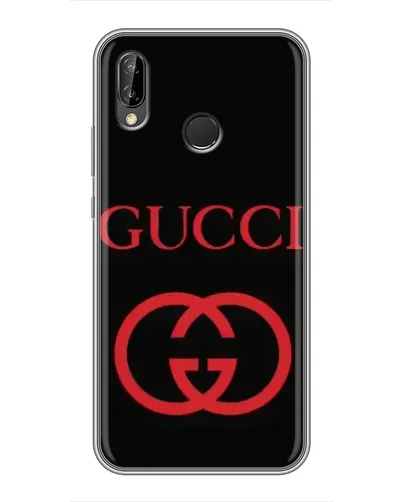 Чехол для Huawei P Smart Plus (Nova 3i, INE-LX1) с картинкой «Gucci — красный логотип» Чехол для Huawei P Smart Plus (Nova 3i, INE-LX1) с картинкой «Gucci — красный логотип»
