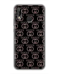 Чехол для Huawei P Smart Plus (Nova 3i, INE-LX1) с картинкой «Классическая монограмма Gucci»