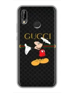 Чехол для Huawei P Smart Plus (Nova 3i, INE-LX1) с картинкой «Микки Маус Gucci»