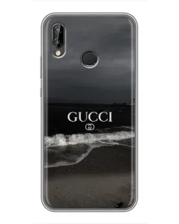 Чехол для Huawei P Smart Plus (Nova 3i, INE-LX1) с картинкой «Gucci — морской прибой»