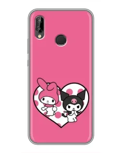 Чохол для Huawei P Smart Plus (Nova 3i, INE-LX1) з картинкою «Kuromi та My Melody» Чохол для Huawei P Smart Plus (Nova 3i, INE-LX1) з картинкою «Kuromi та My Melody»