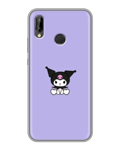 Чехол для Huawei P Smart Plus (Nova 3i, INE-LX1) с картинкой «Kuromi — фиолетовый минимализм» Чехол для Huawei P Smart Plus (Nova 3i, INE-LX1) с картинкой «Kuromi — фиолетовый минимализм»
