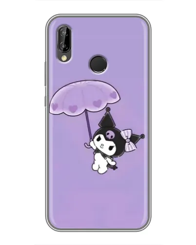 Чехол для Huawei P Smart Plus (Nova 3i, INE-LX1) с картинкой «Kuromi с зонтиком» Чехол для Huawei P Smart Plus (Nova 3i, INE-LX1) с картинкой «Kuromi с зонтиком»