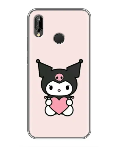 Чехол для Huawei P Smart Plus (Nova 3i, INE-LX1) с картинкой «Kuromi и сердце» Чехол для Huawei P Smart Plus (Nova 3i, INE-LX1) с картинкой «Kuromi и сердце»