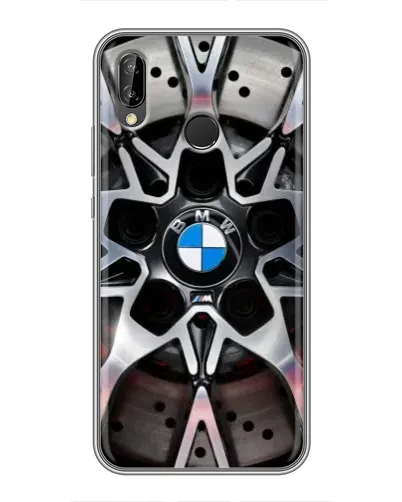 Чехол для Huawei P Smart Plus (Nova 3i, INE-LX1) с картинкой «BMW — деталь диска»