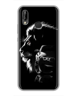 Чохол для Huawei P Smart Plus (Nova 3i, INE-LX1) з картинкою «BMW та лев» Чохол для Huawei P Smart Plus (Nova 3i, INE-LX1) з картинкою «BMW та лев»