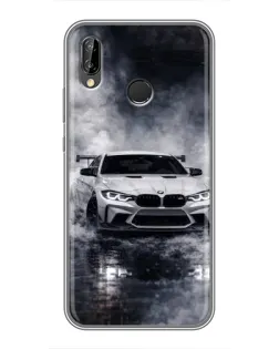 Чохол для Huawei P Smart Plus (Nova 3i, INE-LX1) з картинкою «BMW крізь туман» Чохол для Huawei P Smart Plus (Nova 3i, INE-LX1) з картинкою «BMW крізь туман»